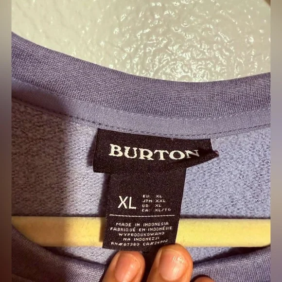 Burton Light Purple Top - Picture 2 of 5